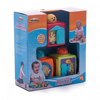 Развивающая игрушка WinFun Кубики (0613 NL) Spok