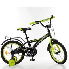 Велосипед детский Profi Racer Черно-салатовый (T1637) Spok