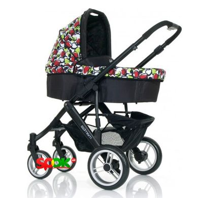 Универсальная коляска ABC design Mamba Amore Nero (Limited Edition) Spok