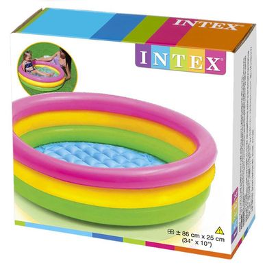 Детский надувной бассейн Intex Рассвет (57107) Spok
