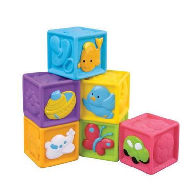 Мягкие кубики с животными Red box (23305-1) Spok