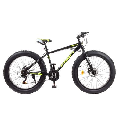 Велосипед Profi Power 26" 17" Черно-салатовый (EB26POWER 1.0 S26.6) Spok