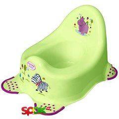 Детский горшок Prima Baby Hippo Зеленый (8648G) Spok