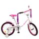 Велосипед детский Profi Flower 18" Бело-розовый (Y1885) Фото 1