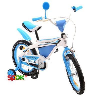 Велосипед Profi Trike 12BX405-1 12" Бело-голубой Spok