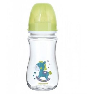 Бутылочка с широким горлышком антиколиковая Canpol babies Easystart Toys 300 мл, в ассортименте (35/222) Spok
