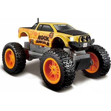 Радиоуправляемый автомобиль Maisto Rock Crawler Jr. Желто-черный (81162 yellow/black) Spok