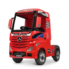 Детский электромобиль-грузовик Mercedes Actros Красный (M 4208EBLR-3) Spok