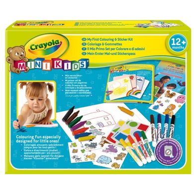 Набор для творчества Crayola Первый набор для рисования с наклейками (10570) Spok