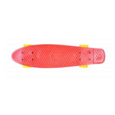 Скейт GO Travel Красно-желтый (LS-P2206RYS) Spok