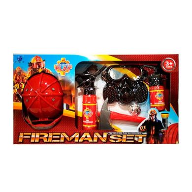 Игровой набор пожарника Bambi Fireman Set (XY807) Spok
