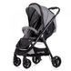 Прогулочная коляска Carrello Eclipse CRL-12001 Silver Grey Лен + дождевик Фото 1