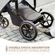 Универсальная коляска 2 в 1 Kinderkraft Prime 2 Venezian Black (KSPRIM02BLK2000) Фото 11