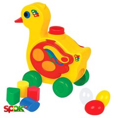 Развивающая игрушка Полесье Уточка-несушка (6219) Spok