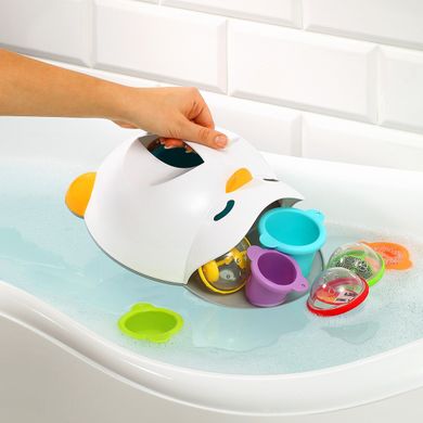 Контейнер для игрушек для ванной BabyOno Пингвин Мартин (593) Spok