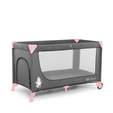 Кровать-манеж Kinderkraft Joy Pink (KKLJOYPNK00000) Spok