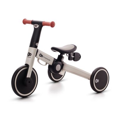 Триколісний велосипед 3 в 1 Kinderkraft 4TRIKE Silver Grey (KR4TRI22GRY0000) Spok