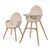 Стульчик для кормления 2 в 1 Kinderkraft Fini 2 Beige (KHFINI02BEG0000) Spok