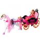 Кукольный набор Карета с лошадью и куклой Bambi Carriage Розовая (689Y) Фото 1