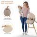 Стульчик для кормления 2 в 1 Kinderkraft Fini 2 Beige (KHFINI02BEG0000) Фото 7