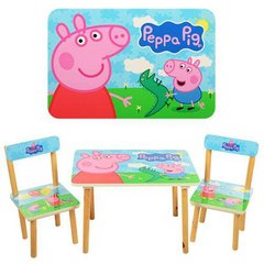 Столик Vivast 501-13 Свинка Пеппа с двумя стульчиками Spok