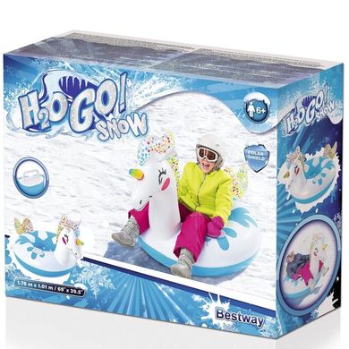 Надувные сани-тюбинг Bestway H2OGO SNOW Единорог (39065E) Spok