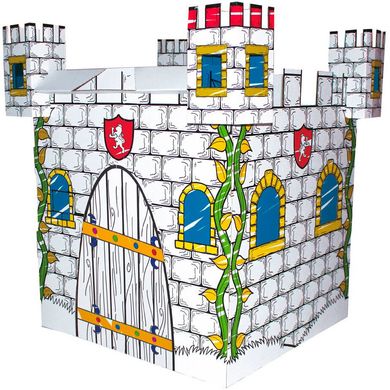 Картонный домик-раскраска Bino Замок (44003) Spok