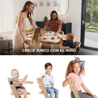 Стільчик для годування Kinderkraft Enock Brown (KKKENOCBRWF0000) Spok