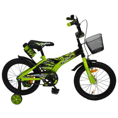 Велосипед Rueda Racer 14" Зеленый Spok