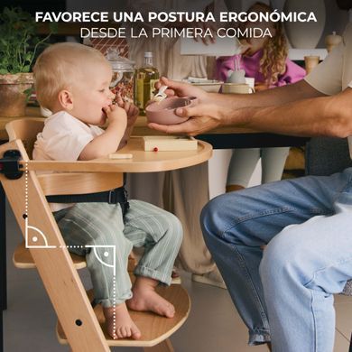 Стільчик для годування Kinderkraft Enock Brown (KKKENOCBRWF0000) Spok