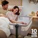 Приставная кроватка-люлька Kinderkraft Nestee Up 2 Beige (KLNEE002BEG0000) Фото 10