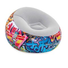 Надувное кресло Bestway Graffiti 112x112x66 см (75075) Spok