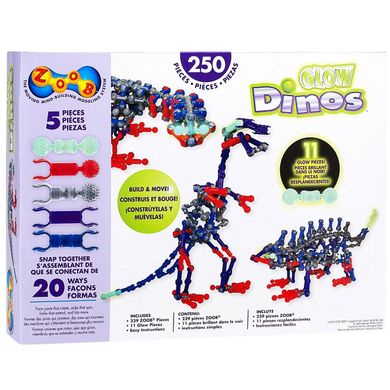 Конструктор Zoob Glow Dinos (14004) Spok