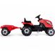 Трактор на педалях с прицепом Smoby XL Claas Красный (710108) Фото 3