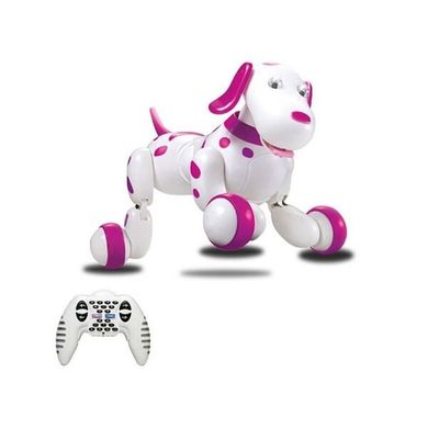 Радиоуправляемая собака-робот Happy Cow Smart Dog Розовый (HC-777-338p) Spok