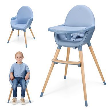 Стільчик для годування 2 в 1 Kinderkraft Fini 2 Nordic Breeze (KHFINI02NOR0000) Spok