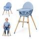Стільчик для годування 2 в 1 Kinderkraft Fini 2 Nordic Breeze (KHFINI02NOR0000) Фото 9