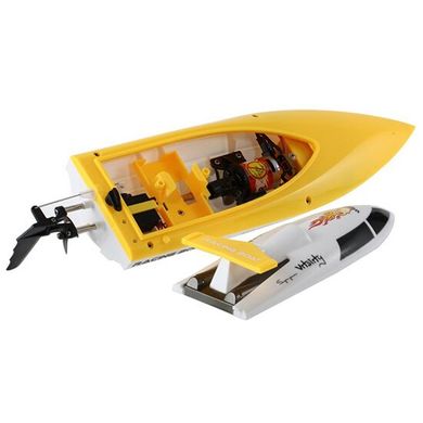 Радиоуправляемый катер 2.4GHz Fei Lun FT007 Racing Boat Желтый Spok