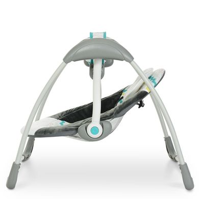 Кресло-качалка Mastela Deluxe Portable Swing Серо-голубые (6503) Spok