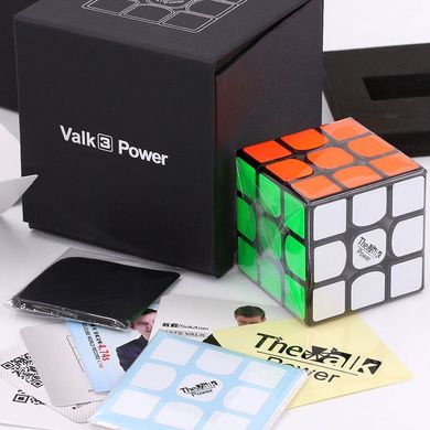 Кубик Рубика QiYi MoFangGe Valk 3 Power 3x3 White-Base (128) Spok