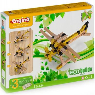 Конструктор Engino Eco Builds Самолеты 3 модели (EB13) Spok