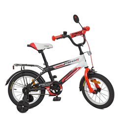 Велосипед Profi Inspirer 14" Чорно-червоний (SY1455) Spok