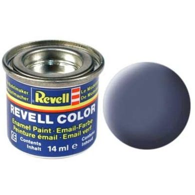 Краска серая матовая grey mat 14ml Revell (32157) Spok