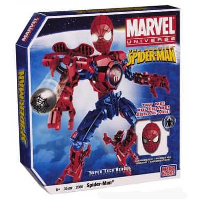 Детский конструктор Mega Bloks Серия Марвел Игровой набор Спайдермен - супергерой (2086) Spok