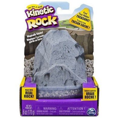Кинетический гравий для детского творчества Wacky-tivities Kinetic Rock 170 г Серый (11302Gr) Spok