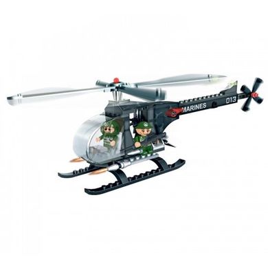 Конструктор Banbao Военный вертолет (8243) Spok