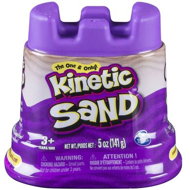 Кинетический песок Wacky-tivities Kinetic Sand Мини-крепость 141 г Фиолетовый (71419P) Spok