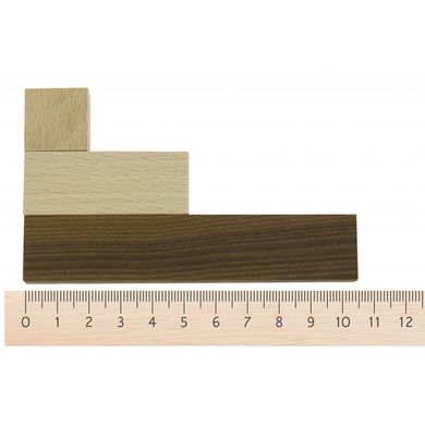 Конструктор деревянный Goki Строительные блоки натуральний (58532) Spok