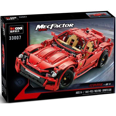 Конструктор Decool MecFactor Red Fire (33007) Spok