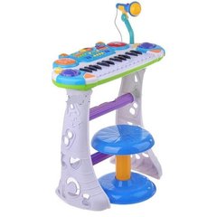 Пианино Joy Toy 7235 Музыкант Голубое Spok
